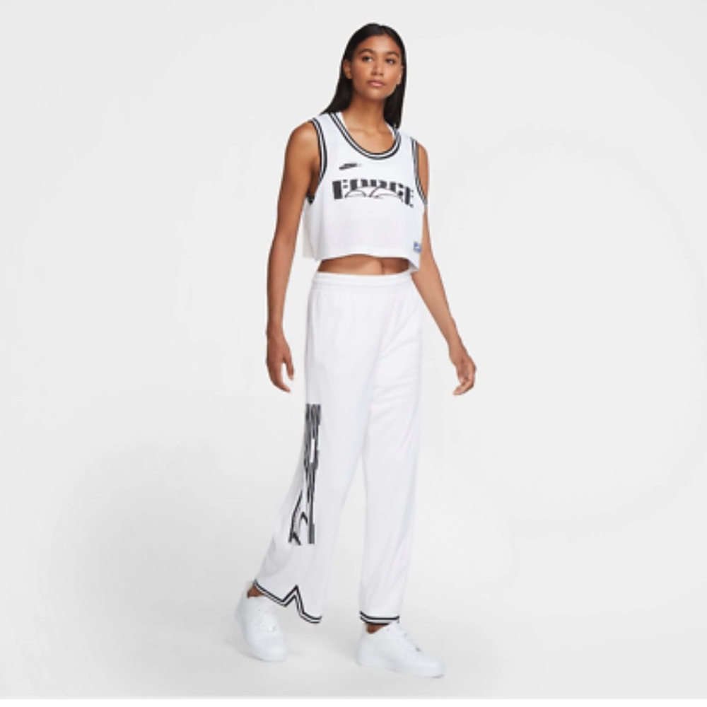 Nike Sportswear force Jersey Crop Top size small